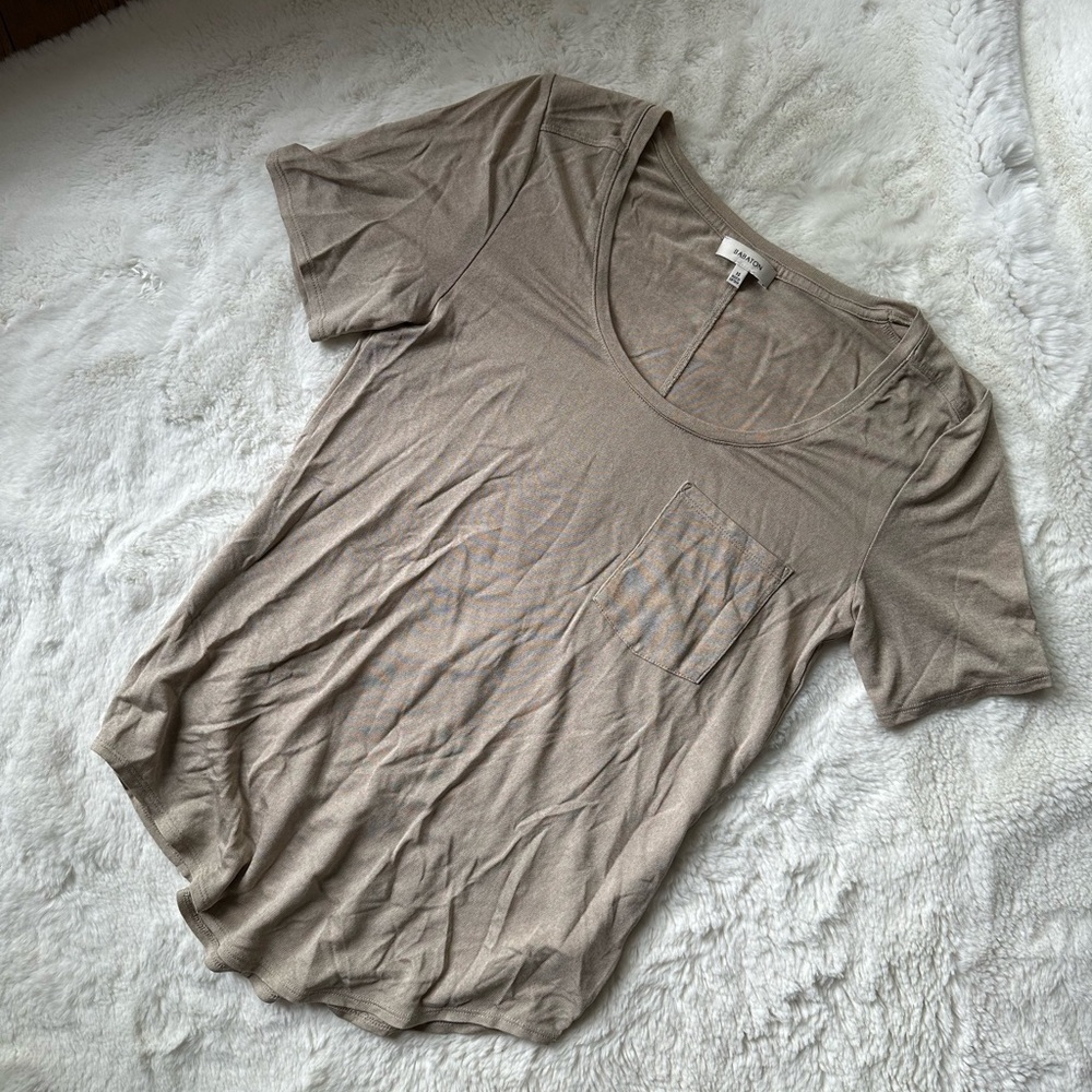 BABATON Casual Tan Women's Top